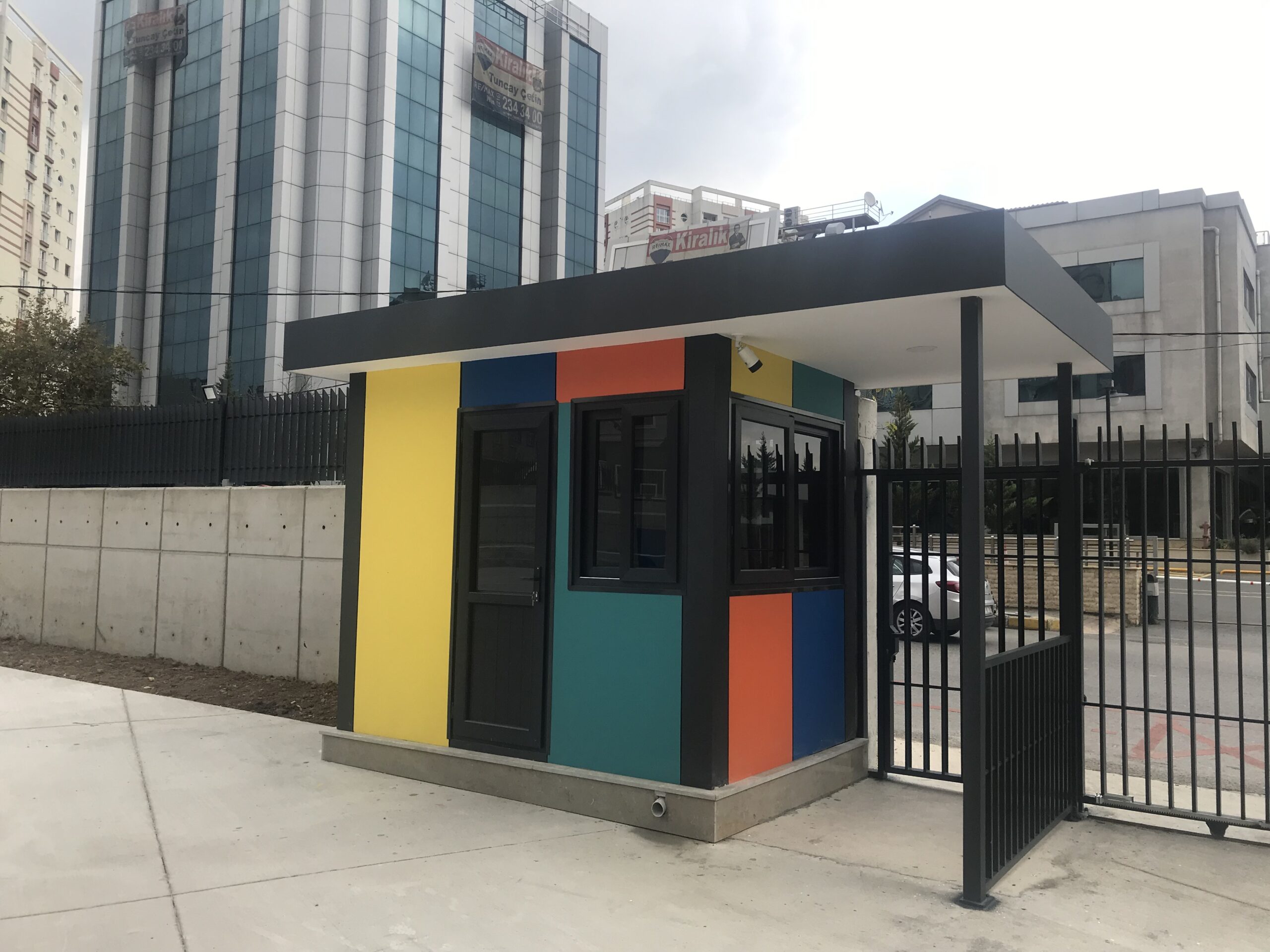 Pendik Okul Binası Resepsiyon Modülü Pramo Prefabrik10