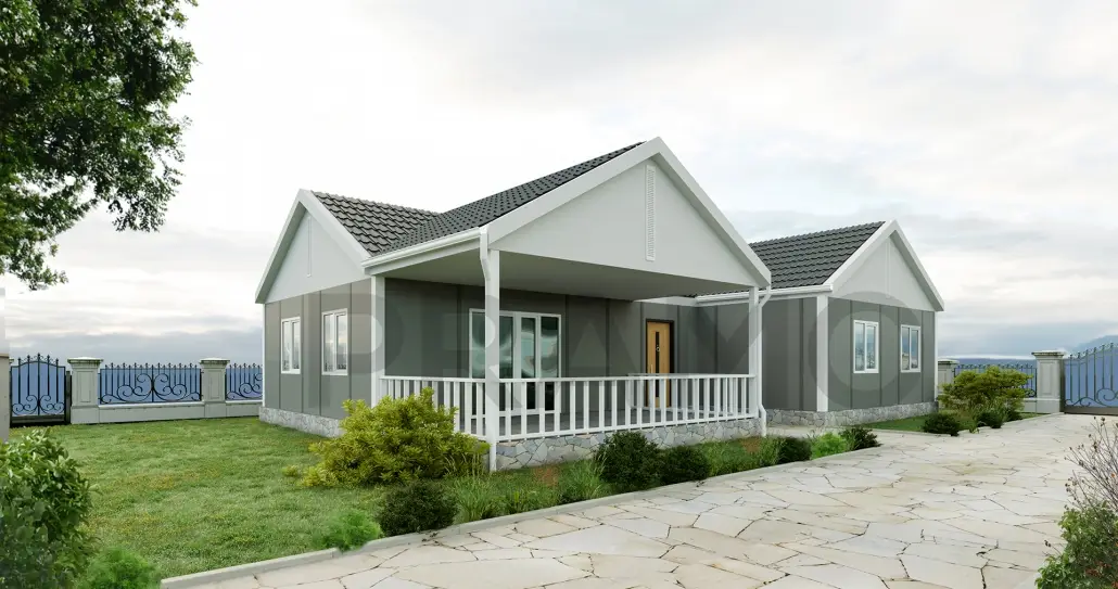 Tek Katli Prefabrik Ev