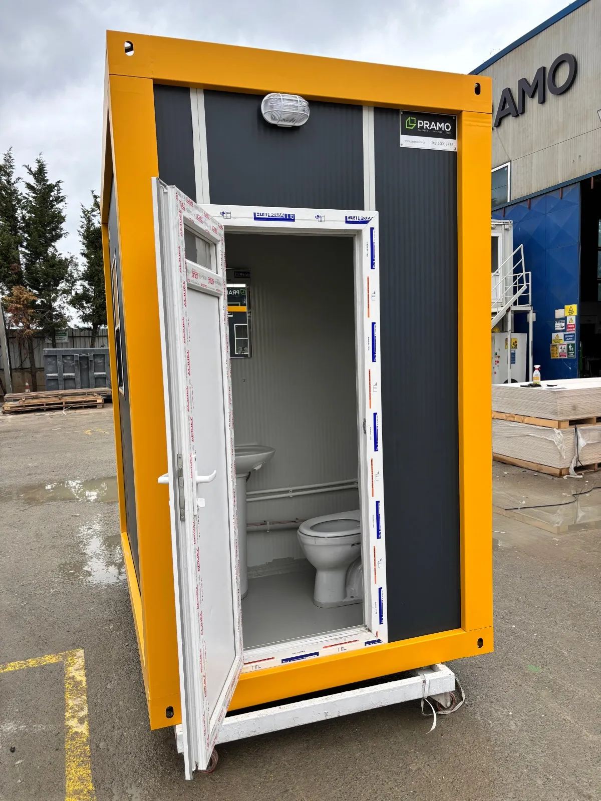 Cabine de sécurité-Cabine WC