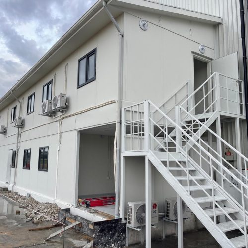 DANONE PREFABRİK OFİS-YEMEKHANE BİNASI PRAMO PREFABRİK7