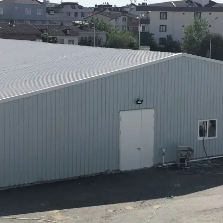 prefabrik pandemi binası